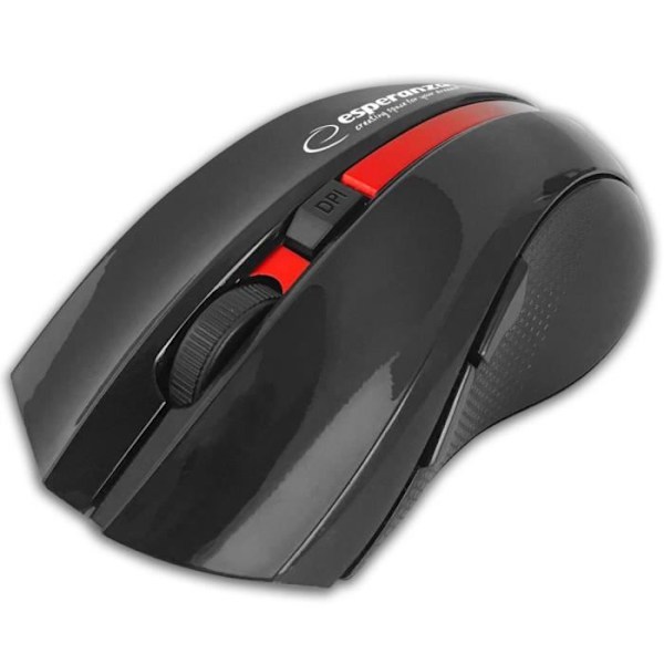 Bluetooth-hiiri VIRGO EM129R 1600DPI Musta Punainen