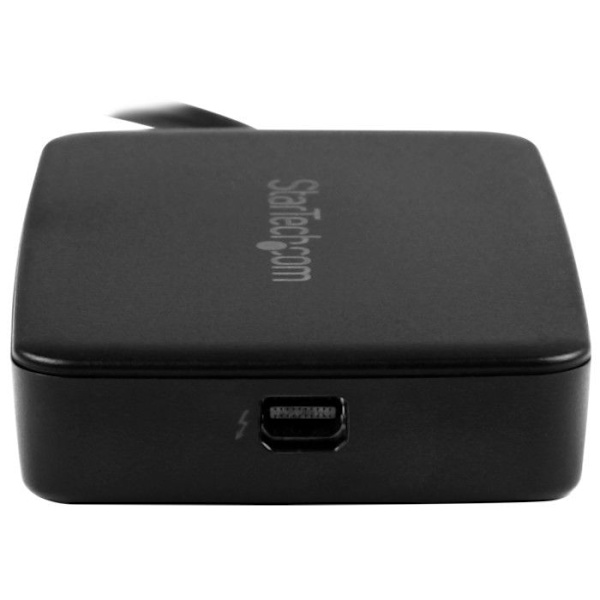 Thunderbolt 3 - Adapteri - STARTECH.COM - Uros/Naaras - Musta - Windows ja Mac - Thunderbolt-teknologia