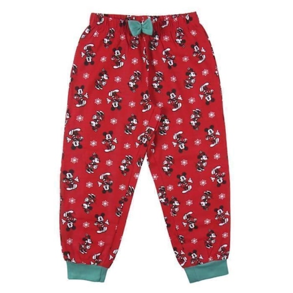 Cerda Mickey børns lange pyjamas - rød/rød - 6 år Rød/rød 8 år