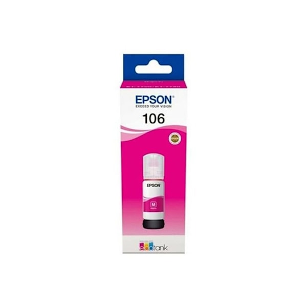 Mustesäiliö - EPSON - 106 - 70 ml - valokuvamusta - malleihin EcoTank ET-7700, ET-7750, L7160, L7180