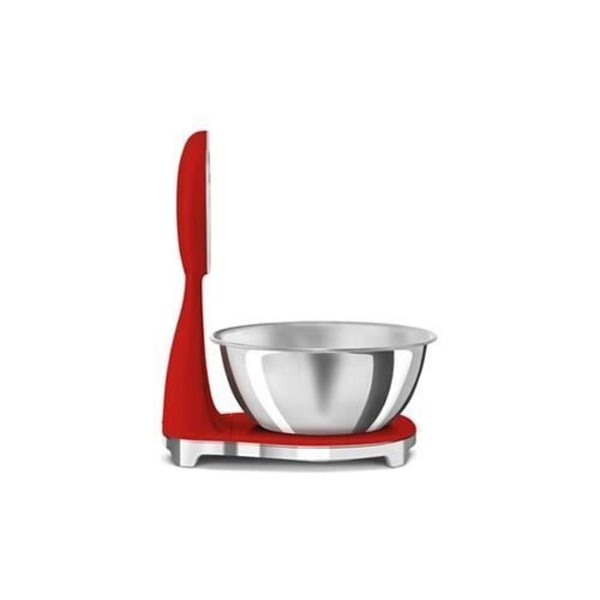 Køkkenvægt - SMEG - KSF01RDWW - Rød - Rustfrit stål - 5 kg Röd