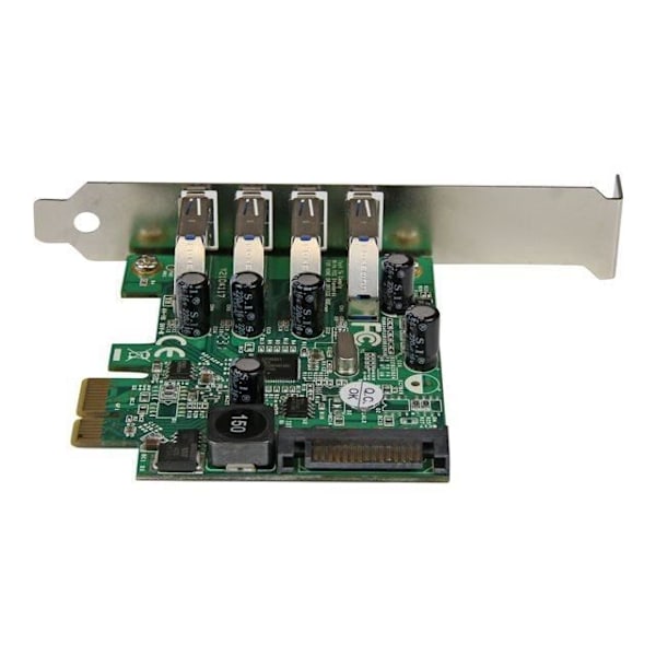 4-porttinen USB 3.0 PCI Express -kortti UASP:llä - STARTECH - PEXUSB3S4V - SuperSpeed - SATA-virtalähde