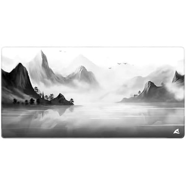 Musemåtte - SHARKOON - SKILLER SGP40 - 100 cm x 50 cm - Glat tekstiloverflade - Skridsikker