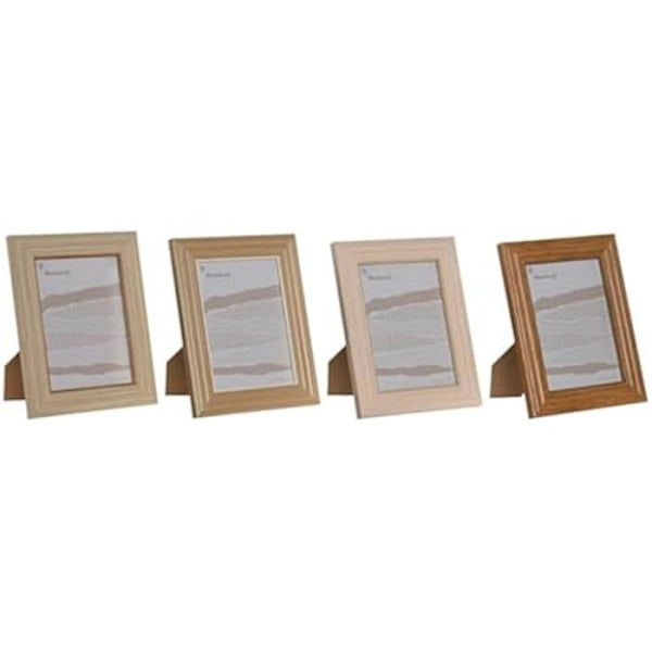 Valokuvakehys - KOTI ESPRIT - Monivärinen - Lasi ja polystyreeni - 19,2 x 1,6 x 24,2 cm - 4 kpl mångfärgad