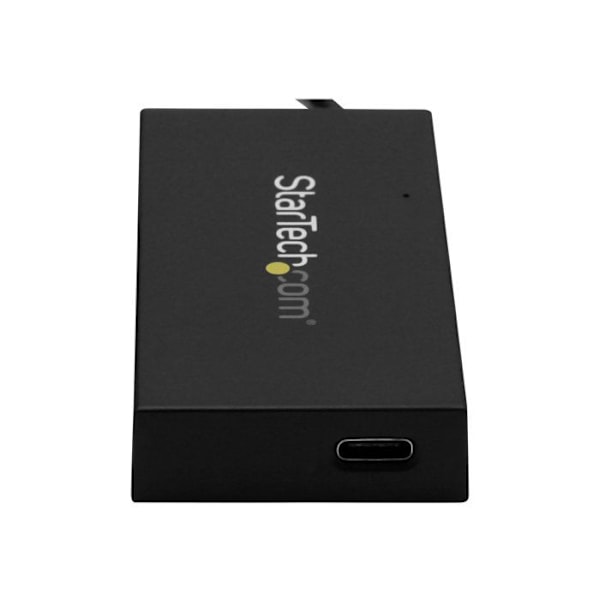 USB 3.0 - STARTECH - 4 porttia - 3x USB-A ja 1x USB-C - Lataus ja synkronointi - Musta