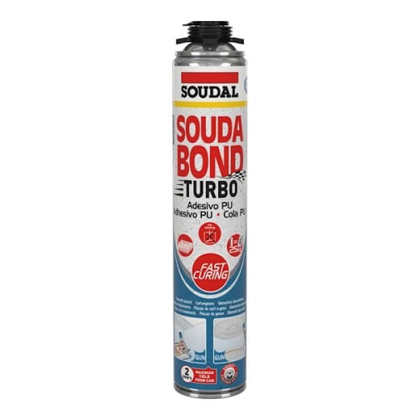 Soudabon Turbo Foam Adhesive Gun 750ml Soudal.