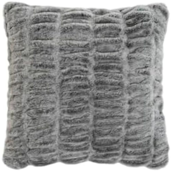 Kudde - HOME ESPRIT - Ljusgrå - 45 x 45 cm - Inomhus - Fyrkantig Flerfärgad