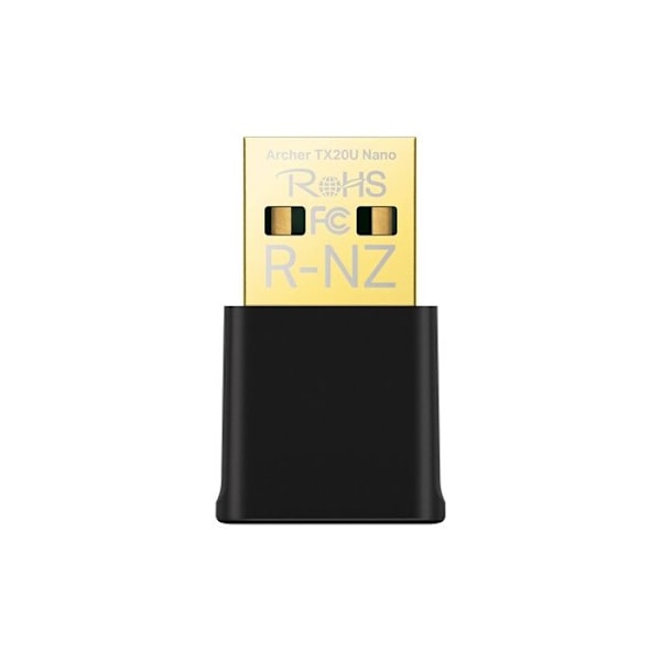 USB-adapter - TPLINK - AX1800 - WiFi 6 - WPA3 - Miniature design Sort