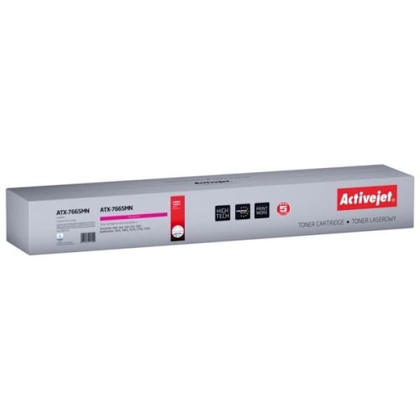Activejet Tonerpatron ATX-7665MN til Xerox-printere Erstatning for Xerox 006R01451 Supreme 34000 sider magenta