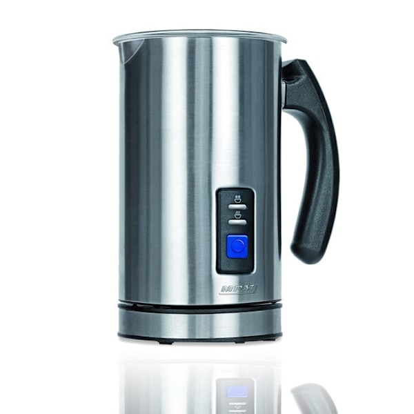 Automatisk mjölkskummare Elektrisk visp 500W Mjölkskummare och uppvärmare MPM MKW-03M 500W Silver 14919 Rostfritt stål