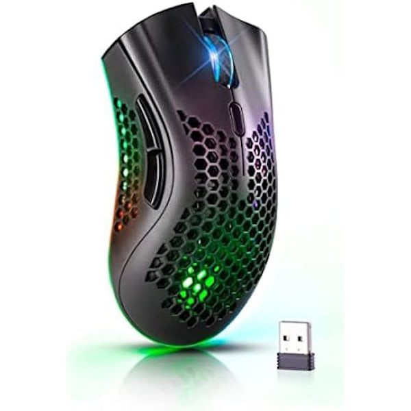 Defender Raton TRÅDLØS Gaming GM-709L 52709 Sort