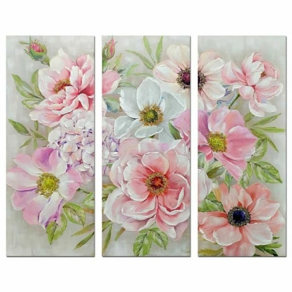 blomsterramme 60 x 3 x 150 cm shabby chic (3 stk.)