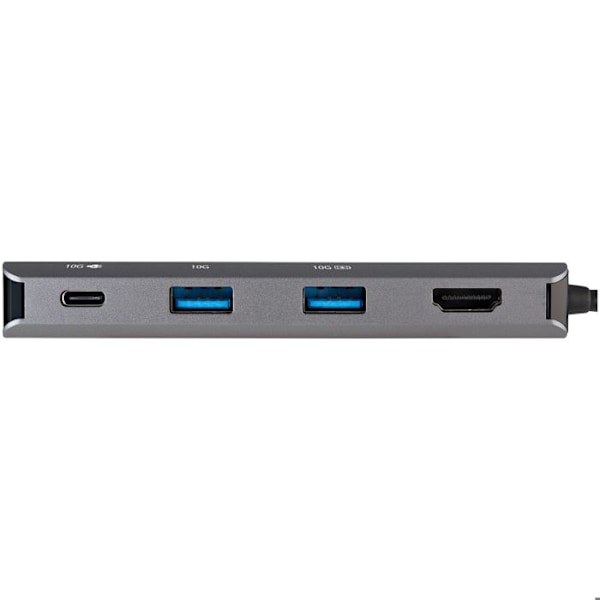 USB Hub - Startech - DKT31CHPDL - 3 Porttia - Musta Väri - Ethernet RJ-45