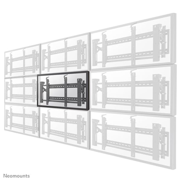 Tukiseinä UUSITÄHTI LFD-W2000 LCD-näytölle - Musta - Näytön koko: 60"-100" - Kallistus 30°