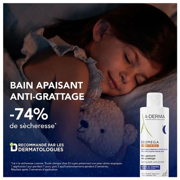 A-Derma Exomega Control Bad Apaisant Anti-Klåda 200ml