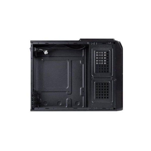 Hiditec CHA010020 Micro ATX / ITX Mid-Tower -kotelo, musta