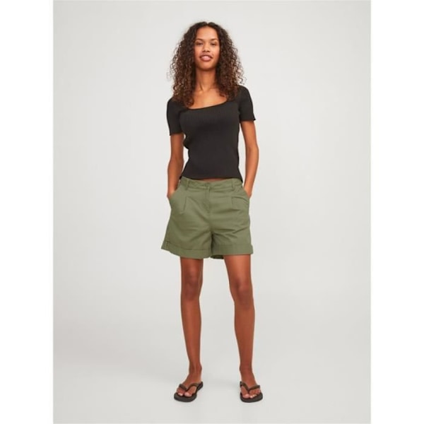 Bermudashorts til kvinder - Jack & Jones - 80% genbrugsbomuld - Grøn Grön jag