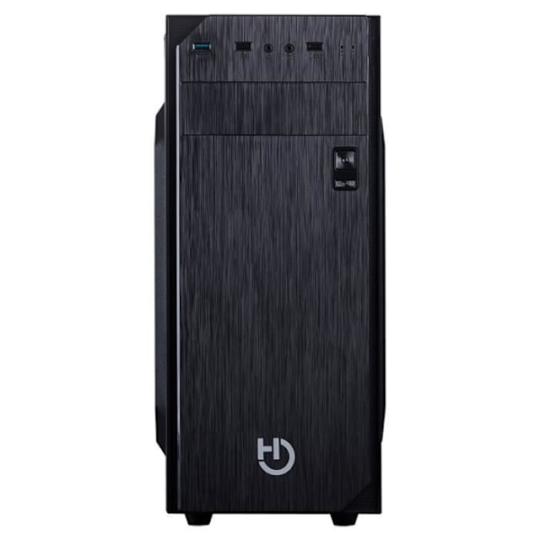 Hiditec ATX KLYP, Matka, PC, Synteettinen ABS, SECC, ATX, Micro-ATX, Musta, koti-toimisto