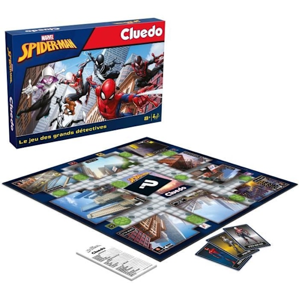CLUEDO Spider-Man - Lautapeli - WINNING MOVES