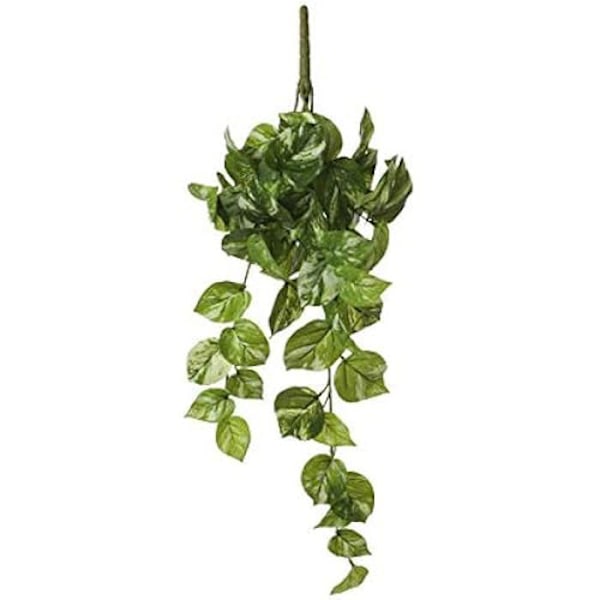 Konstgjord växt - MICA DECORATIONS - Pothos - 58 cm - Hängande - Enkelt underhåll Grön.