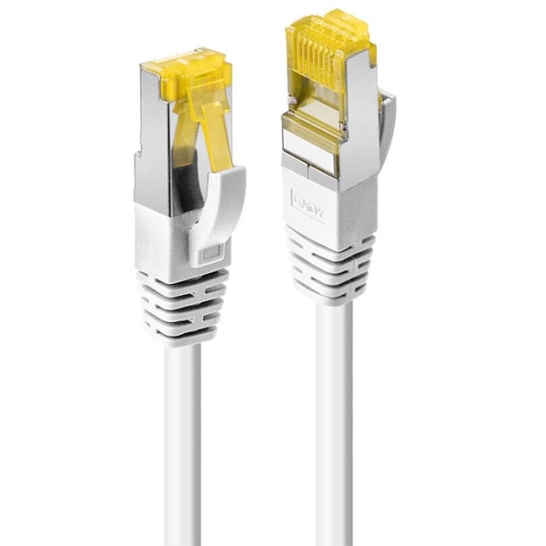 CAT 7 Lsoh netværkskabel - Kobber - 6000MHz - 0,3m - Hvid - LINDY