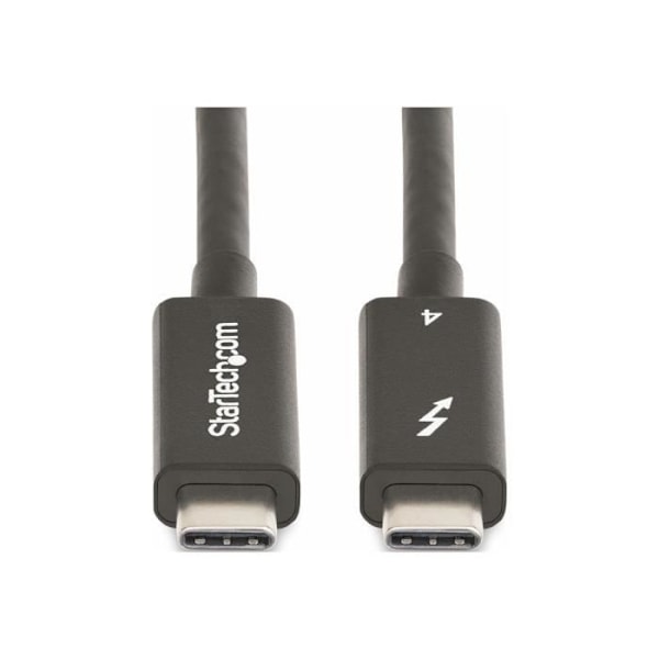 Thunderbolt 4 - StarTech.com - A40G2MB-TB4-CABLE - 2m - 40Gbps - 100W PD