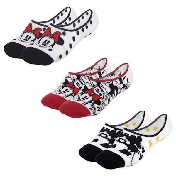 Socks set - CERD - Minnie - 3 stycken - 86% bomull - För flicka - 36/40