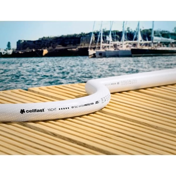 Vesiletku huviveneeseen ja puutarhaan - CELLFAST - YACHT MINI 3/8" - 15m - 9mm - Muovi - Synteettinen