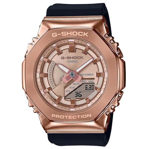 Klocka - G-SHOCK - GS LIMITED - Svart harts - rektangulärt fodral - unisex Svart