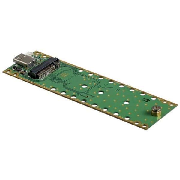 StarTech.com - M2E1BMU31C - USB 3.1 Type C -ulkoinen kiintolevykotelo M.2 NVMe SSD:lle - 10 Gbps - PCIe SSD