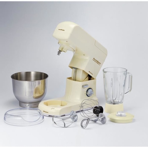 Blender røreskål - Ariete - 1596-11 - 4,2 L - 1500 W - Beige - Rustfrit stål