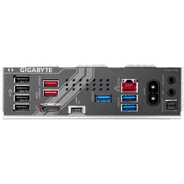 Emolevy - GIGABYTE - Z890 GAMING X WIFI7 - USB4 - LAN 2.5 GbE - Wi-Fi 7/Bluetooth 5.3