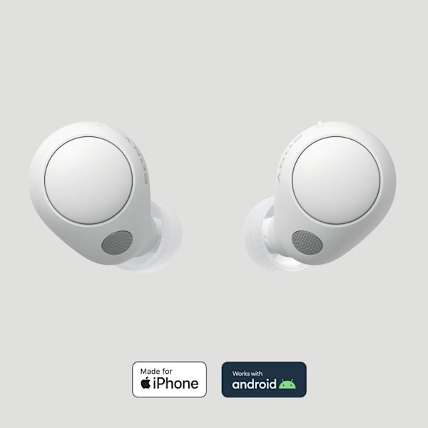 Langattomat kuulokkeet - Sony - WF-C700N - Valkoinen - Akunkesto 7.5h - Bluetooth 5.0 - Totta langattomat hvid