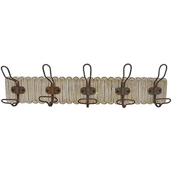 Knagerække - DKD Home Decor - Flerfarvet - Jern og træ - 64x66x61 cm - Indendørs mångfärgad