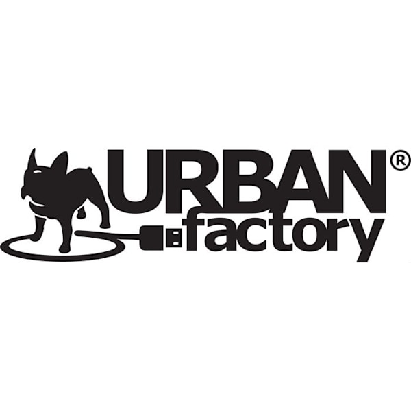 Hörlurar - URBAN FACTORY - MOVEE - Trådbunden - Inbyggd mikrofon - Svart