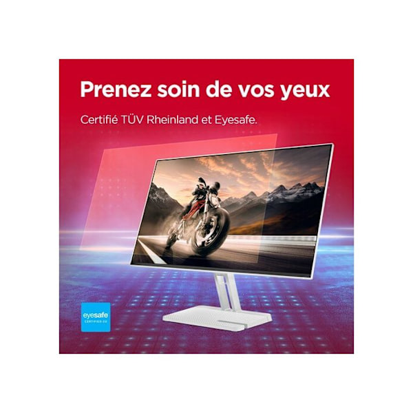PC-skærm - LENOVO - L27i-4A - 27 tommer - 1920 x 1080 - LCD - Grå