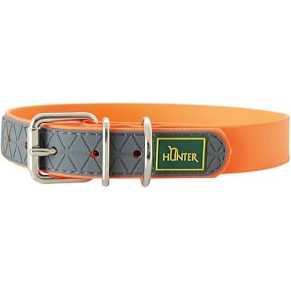 Halsbånd - JÆGER - Bekvemmelighed 23-31 cm - Fluorescerende orange - Vandtæt - Lav vedligeholdelse fluorescerande orange