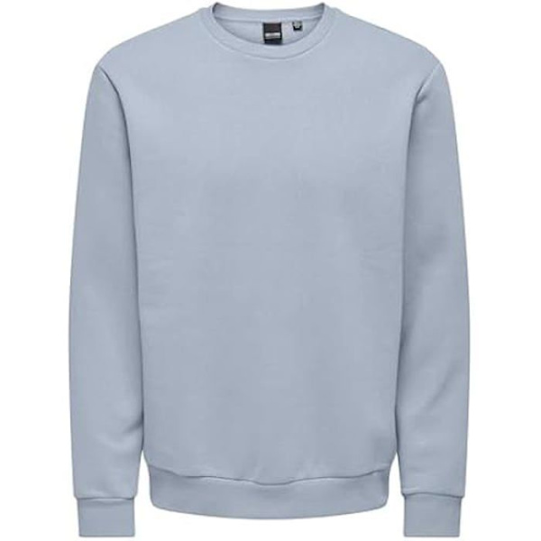 Sweatshirt - ONLY & SONS - Onsceres - Väri Eventide - Pitkät hihat - Pyöreä kaula-aukko Afton jag