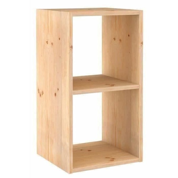 Dinamic 2-box kub - ASTIGARRAGA KIT LINE - Massiv furu - Vardagsrumsmöbler - Lantlig stil - 71x33x36 cm