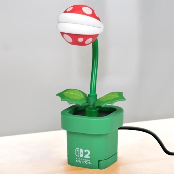 Caméra Plante Piranha HORI för Nintendo Switch 2 Röd, Vit & Grön