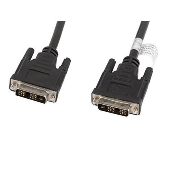 lanberg env.-dvis 10cc-0018 BK DVI-D (18 + 5 stift) hane till DVI-D (18 + 5 stift) hane Single Link kabel