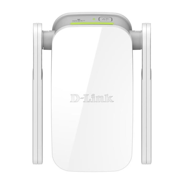 D-LINK-toistin WiFi- DAP-1610 AC1200 - kaksikaistainen integroidulla pistorasialla - kompakti pistorasia