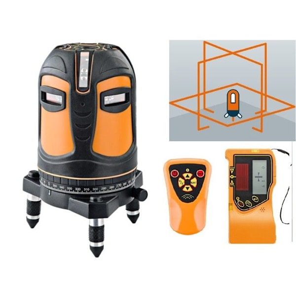 DEWALT DCE0811D1G laserlinja-taso - 2 pulloa - Vihreä - Langaton Grön