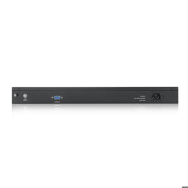 Itsenäinen kytkin - Zyxel - EU-alue - 48 Gigabit Ethernet -porttia - Luotettava liitettävyys - L2-kytkin musta