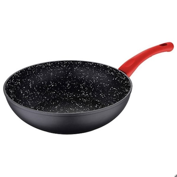 Wok San Ignacio Sort Aluminium sort Smedet aluminium (Ø 26 cm) Svart
