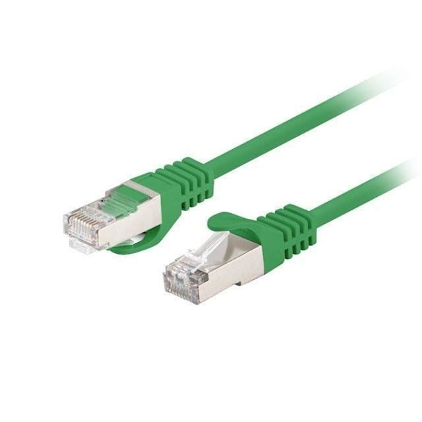 Lanberg Patchcord cat.6 FTP 0.5M 10-pak fluke bestået grøn - 5901969436372