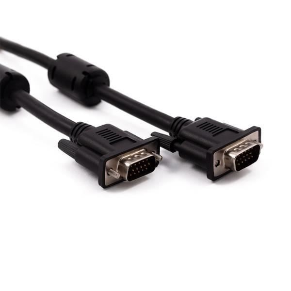 VGA-kabel - NILOX - NXCVGA01 - 1,8 m - Plug and Play - Sort