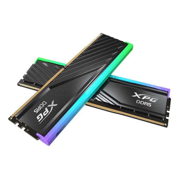 32 GB (2x16 GB) DIMM DDR5-hukommelsessæt Adata XPG Lancer Blade RGB PC5-48000 (6000 MHz) (sort)