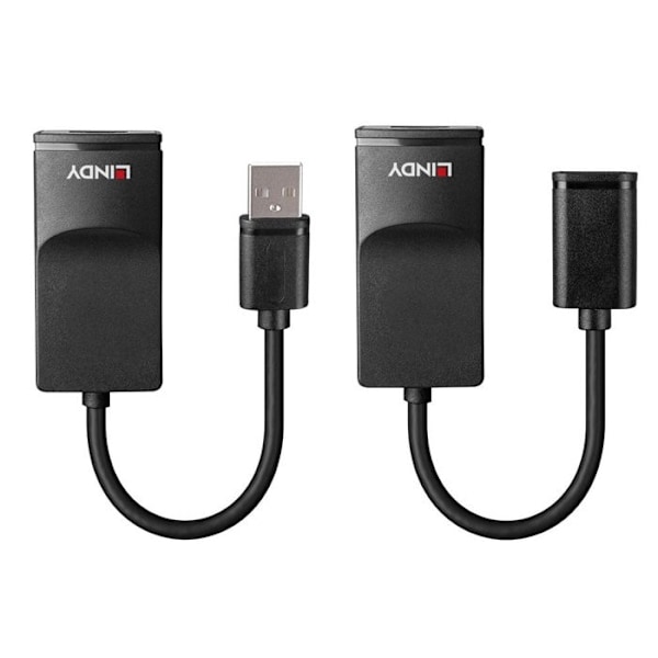 Lindy Extender Basic - USB-Erweiterung - USB, CATx - over CAT 5e/6 - til 60 m () - 43365
