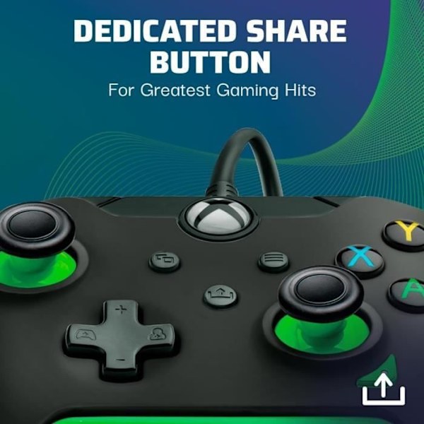 Langallinen ohjain - PDP - REALMz - Nintendo Switch - LED-valaistus - Sonic-hahmo